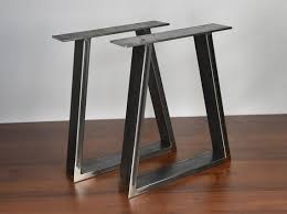 Bench Legs Trapezoid Legs Trapezoid Bench Legs Coffee Table Etsy In 2020 Coffee Table Legs Table Legs Metal Table Base