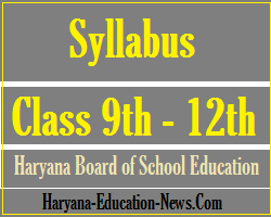Hbse 9th 10th 11th 12th Syllabus 2020 21 Question Paper Design Haryana Education News