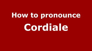 Friendly, but formal and polite: How To Pronounce Cordiale Italian Italy Pronouncenames Com Youtube