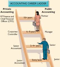 Accounting Career Ladder With Images Accounting Career Accounting Jobs Financial Accounting