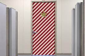 Decorations should not impede opening or closing the doors or prevent doors from locking at end of. 5 Unique Christmas Office Door Decorating Contest Ideas Lovetoknow