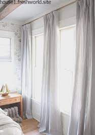 Long Curtains Look Beautiful In The Bedroom Window Treatments Living Room Budget Friendly Living Room Sophisticated Bedroom