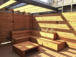Maybe you would like to learn more about one of these? Roof Deck With Seating And Built In Planters Chicago