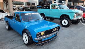 Just A Car Guy: it didnt take much for this late 70s Datsun truck to  upgrade from dull to good looking