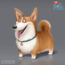 Concept Art Animated Animals Cartoon Character Design Corgi Art