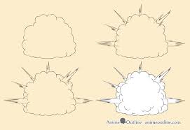 How To Draw Explosions Smoke Fire Step By Step Animeoutline Don't let yourself be burned literally. how to draw explosions smoke fire