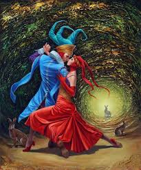 After attending college in las vegas, godard worked as a mechanical engineer for 12 years before diving into his art career. 120 Michael Cheval Ideen Surrealismus Kunst Malerei