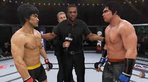 Actors from the 1950s and 1960s, such as john wayne, steve mcqueen, and lee marvin, passed the torch in the 1970s to actors such as bruce lee, tom laughlin, charles bronson, chuck norris, clint eastwood, and sonny chiba. Bruce Lee Vs Takuma Sonny Chiba Ea Sports Ufc 3 Youtube