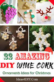 Make christmas crafts with easy to follow instructions from santa's elves. 22 Amazing Diy Wine Cork Ornaments Ideas For Christmas