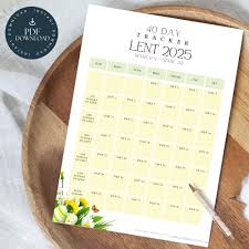 Yellow Lent Calendar | 2025 Lent Tracker | 40 Day Lenten Calendar | Lent  Planner | Easter Countdown Calendar | Christian Printable Calendar - Etsy  Israel