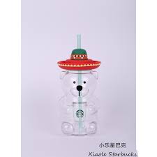 2020星巴克夏季拉美小熊羊驼树懒马克玻璃吸管杯保温随行喝水杯子 淘宝网 christmas ornaments novelty christmas holiday decor