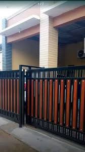 Untuk hunian anda, pintu pagar berbahan besi kombinasi grc tentu sangat tepat. Pagar Minimalis Frem Hollow Kombinasi Grc Konstruksi Dan Taman 795587907