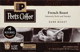 Peet S Coffee French Roast Dark Roast K Cup Pack 60 Ct Single Cup Coffee Pods Bold Dark Roast Blend Peets Coffee Dark Roast Coffee Pods