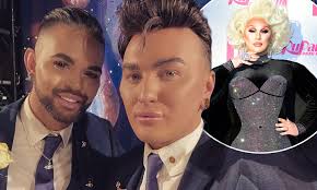 That crown is going to look. Ru Paul S Drag Race Uk Winner The Vivienne Marries Partner David Ludlow In Lavish Ceremony At G A Y Daily Mail Online