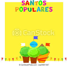 Para completar prendemos uma molinha no manjerico com uma bandeirinha alusiva ao s. Santos Populares Portugues Festival Banner With Bunting Garlands Flags And Manjerico Plants Canstock