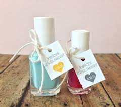 Bridal Shower Favors 50 Most Creative Shower Favor Ideas Bridal Shower Favors Bridal Shower Nail Polish Favors
