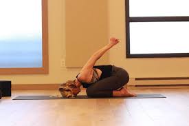 Child S Pose With Bound Hands Tight Shoulders Yoga Poses For Beginners Yoga Poses