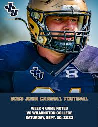 JOHN CARROLL FOOTBALL