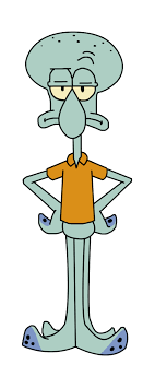 Squidward Spongebob Drawings Squidward Painting Spongebob Wallpaper