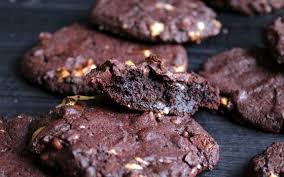 Double Chocolate Chip Cookies A La Subway Schoko Cookies Rezept Kuchen Und Torten Rezepte Dessert Schokolade