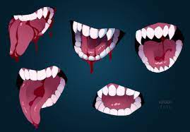 Wanted To Practice Some Teeth And Tongues Used Candyslices Mouth Drawing Art Reference Drawings