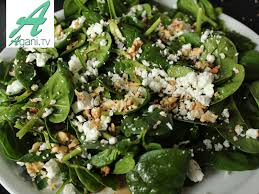 Babyspinat Als Salat Roh Und Vegetarisch