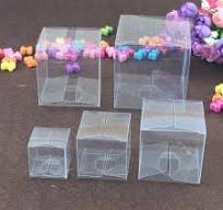 Screen Transparent Clear PVC Packaging Box
