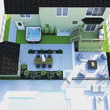 Plan D Amenagement Exterieur 3d Inspiration Cours Arriere Piscine Creusee Pave Unis Salon Exterieur Design D Exter Patio Plans Pergola Cost Pergola Patio
