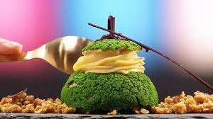 This Is An Apple Pumble Made On Episode 2 Of Zumbo S Just Desserts It S Not Your Ordinary Apple Crumble Zumbo S Just Desserts Zumbo Desserts Just Desserts