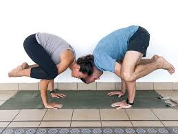 And Control While Flowing Into The Yoga Poses For Two Couples Yoga Poses Hard Yoga Poses
