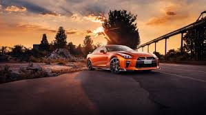 Nissan gt r r35 white front smoke wallpapers. Orange Nissan Gtr Nissan Gtr With Nature 3840x2160 Wallpaper Teahub Io
