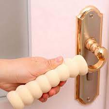 Safety Door Handle Protective Cover For Baby S Room Avoid Collision Knob Covers Bedroom Kitchen Bathroom Colorful Pad Door Handles Aliexpress