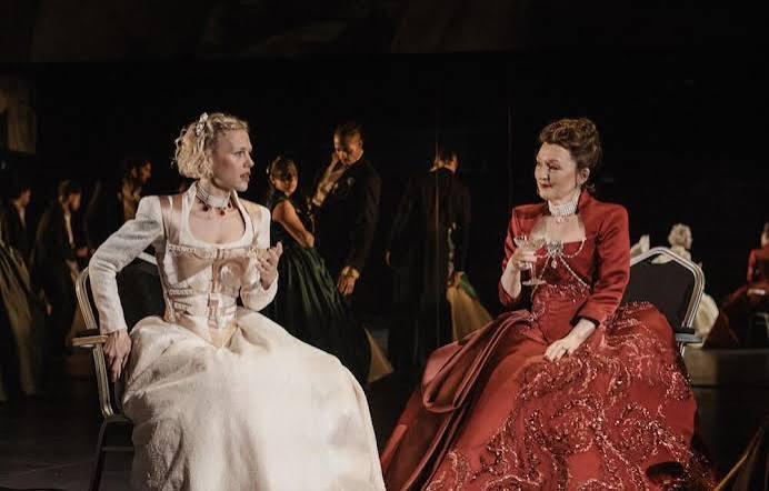 Christopher Hampton's “Les Liaisons Dangereuses” at The National Theatre:  Busy Highly Stylized Revival Is All Spectacle And No Emotion - The Theatre  Times