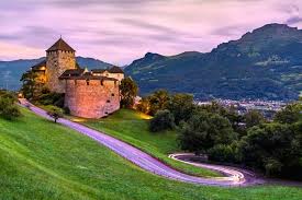 The city, which is located along the rhine river on the borders with switzerland and austria, has only 5,450 inhabitants. Premium Photo Liechtenstein National Archives Building In Vaduz