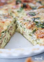 Spinach Bacon And Swiss Quiche Knorr Vegetable Recipe Mix Quiche Recipes Good Healthy Recipes