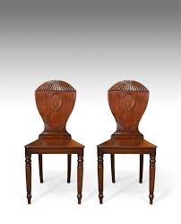Pair Of Georgian Hall Chairs Pair Of Antique Hall Chairs Regency Hall Chairs Antique Chairs Uk Antique Desk Chairs Antique Dining Chairs Antique Side Antique Side