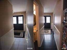 Mar 30, 2018 · your first coat of concrete floor paint takes at least 12 hours to dry. Foyer Painting Or How To Paint Your Tile Floors Painting Tile Floors Painting Tile Foyer Paint