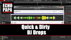 We get asked over and over and over again for free dj drops, and while these are not custom drops, they still will allow you to test the waters and take control of your mixes. Dj Drops Make Your Own With Virtual Dj 8 Youtube