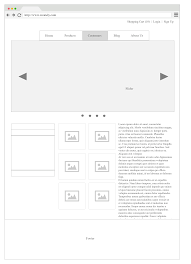 Download Pin On Web Template Mockup Wireframes