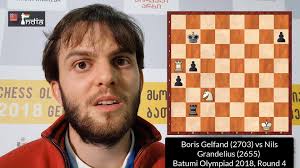 Use the four cursor keys and enter to replay the game. Chessbase India Nils Grandelius Explains His Shocking Piece Sacrifice Against Boris Gelfand Facebook