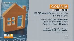 Prefeitura de aparecida de goiânia. Prefeitura De Goiania Comeca A Entregar Boletos Do Iptu 2021 Goias G1