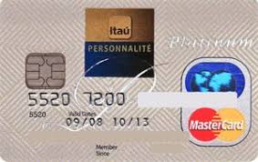 Card bin / iin codes list. Bank Card Itau Platinum Itaucard Bank Brazil Col Br Mc 0008