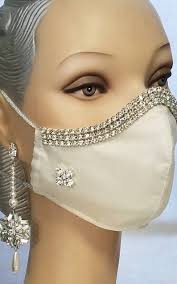 Fabric Face Mask Ivory Silk Shantung Bridal Mask Mouth Etsy Masque Facial 2020 Maskeler Yuz Maskeleri Etsy