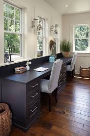 To See This Home Office Addition With A Large Desk Check Out Our Website S Galley Home Office Layouts Home Loft Interior Design