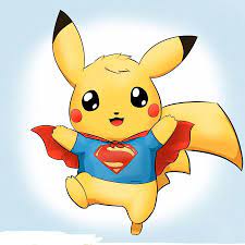Pikachu Superman Pikachu Pokemon