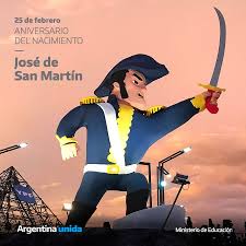 Maybe you would like to learn more about one of these? ØªÙˆÙŠØªØ± Ministerio De Educacion De La Nacion Argentina Ø¹Ù„Ù‰ ØªÙˆÙŠØªØ± El 25 De Febrero De 1778 Nacio En Yapeyu Provincia De Corrientes El General Jose De San Martin Fue El Libertador