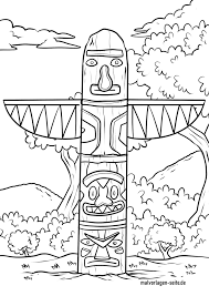 Folgt ihm und erhält neuesten kostenlos ausmalbilder und kinder malvorlagen und viel mehr. Malvorlage Totem Indianer Kostenlose Ausmalbilder