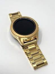 Check spelling or type a new query. 24k Gold Plated 42mm Samsung Galaxy Watch Gold Link Band Custom Lte 602590063627 Ebay