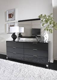 Modern Black Shiny Silver We Love This Modern Sleek Dresser Mhf White Dresser Decor Ashley Furniture Bedroom Furniture