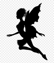 Download Images Of Fairy Silhouettes Magical Fairies Wall Sticker Free Transparent Png Clipart Images Download